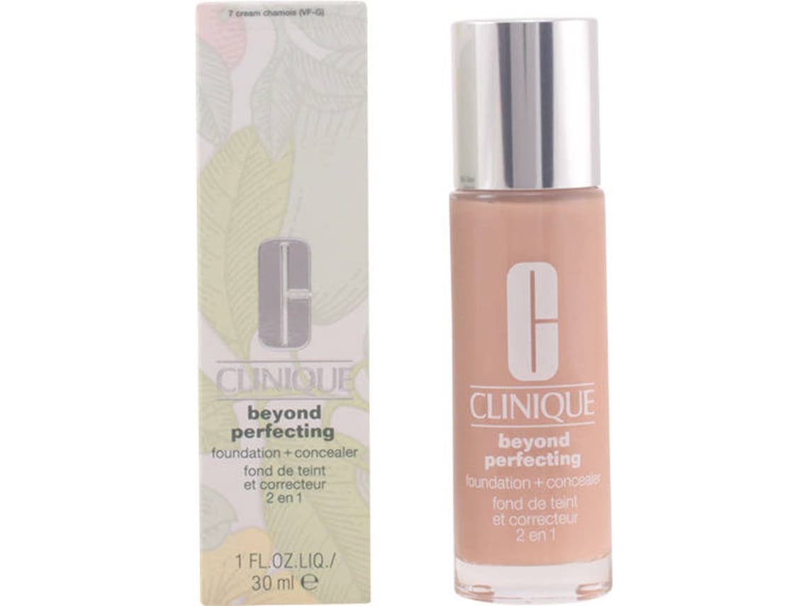 CLINIQUE Beyond Perfecting Foundation   Concealer silnie kryj cy podk ad i korektor w jednym 07 Cream Chamois 30ml
