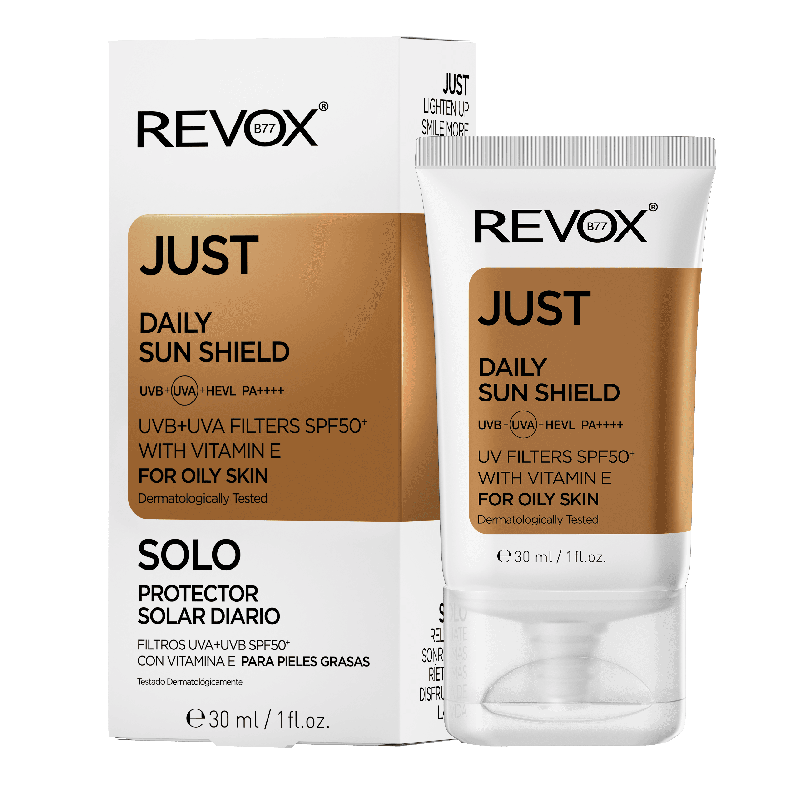 Revox Just Protector Solar Diario Pieles Grasas 30ml