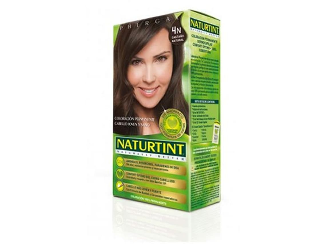 Haarkleur Zonder Ammoniak N4 Naturtint (5 pcs)