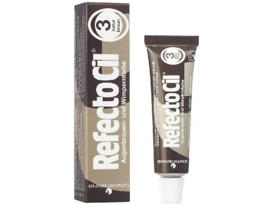 RefectoCil Wenkbrauw- en Wimperverf - Nr. 3 Bruin - 15 ml
