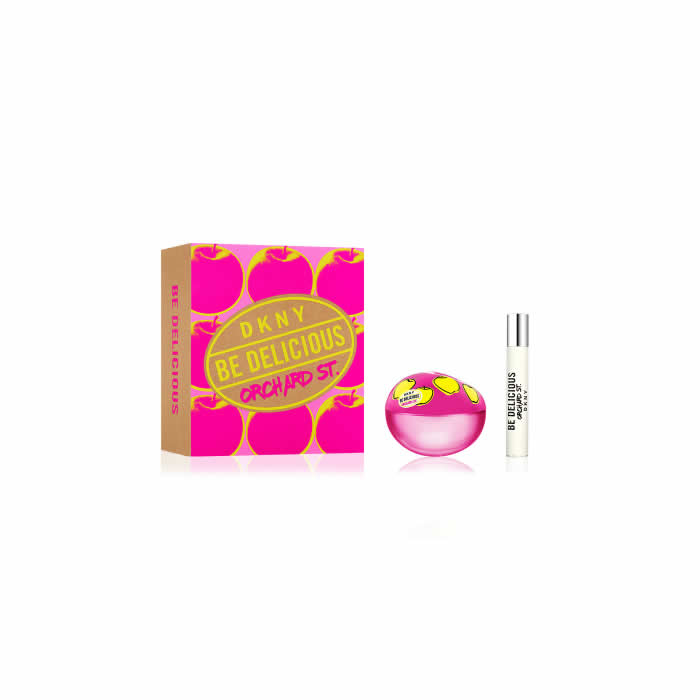 0085715961266 Dkny Be Delicious Orchad St. Eau De Parfum Spray 100ml Set 2 Pieces - Image 1