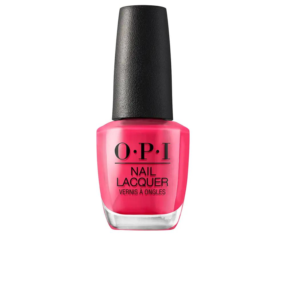 0094100005928 Opi Nail Lacquer Esmalte De Uñas Duración Hasta 7 Días Charged Up Cherry 15ml - Image 1