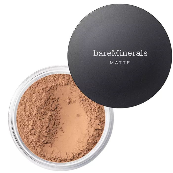 0098132236879_1 Bareminerals Matte Foundation 18 Medium Tan Spf15 6g - Image 1