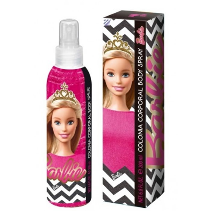 0663350052374_1 Cartoon Barbie Body Spray 200ml - Image 1