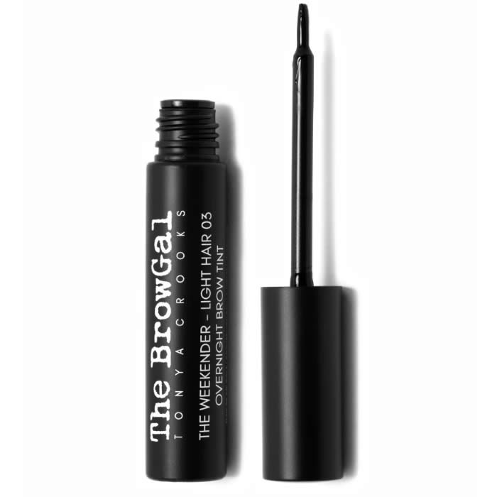 0857374004161 The BrowGal The Weekender Overnight Brow Tint 01 Dark Hair - Image 1