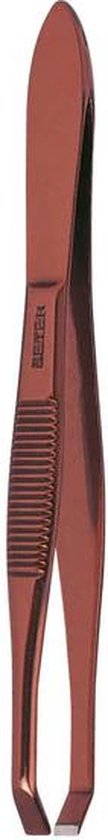 108x840-1 Beter Tweezers Hair Punta Crab Copper - Image 1