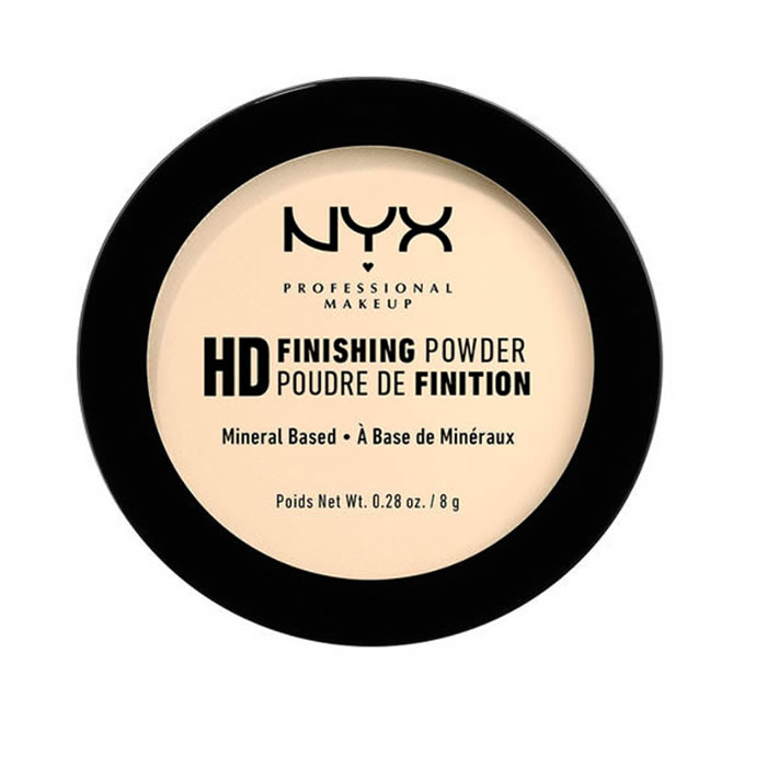 110547_ce0e13167fcd442a95224947cc90651a Nyx High Definition Finishing Powder Mineral Based Banana 8g - Image 1