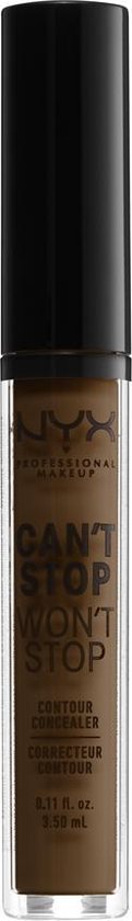 121x840-3 Nyx CanAt Stop WonAt Stop Full Coverage Contour Concealer Walnut 3 5ml - Image 1