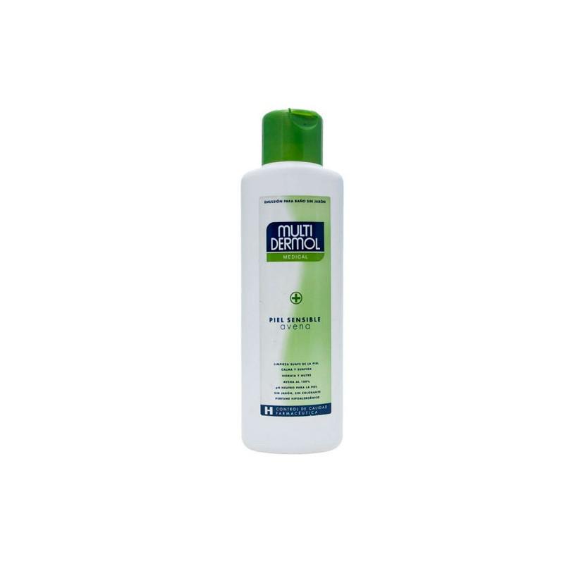 123782_3fb02c3e7e8a5b29173e124f7c242398 Multidermol Oatmeal Bath Gel Without Soap 750ml - Image 1