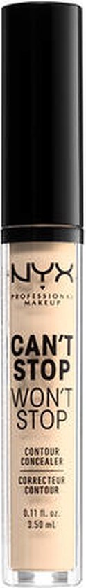 124x840-27 Nyx CanAt Stop WonAt Stop Full Coverage Contour Concealer Pale 3 5ml - Image 1