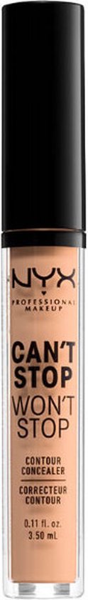 124x840 Nyx CanAt Stop WonAt Stop Full Coverage Contour Concealer Natural 3 5ml - Image 1