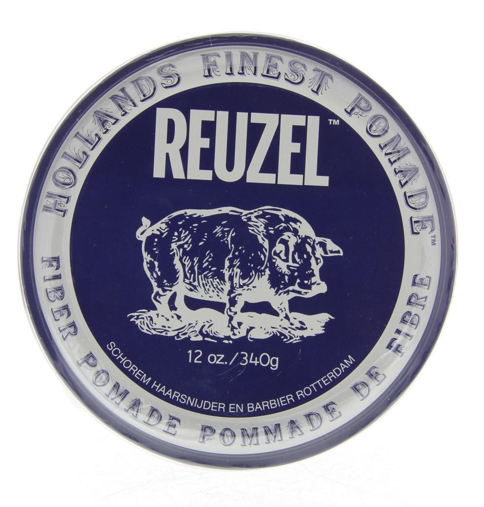 127128_05bb826feca0255432baa44cf2341885 REUZEL Hollands Finest Pomade mocna w knista pomada na bazie wody Navy 340g - Image 1