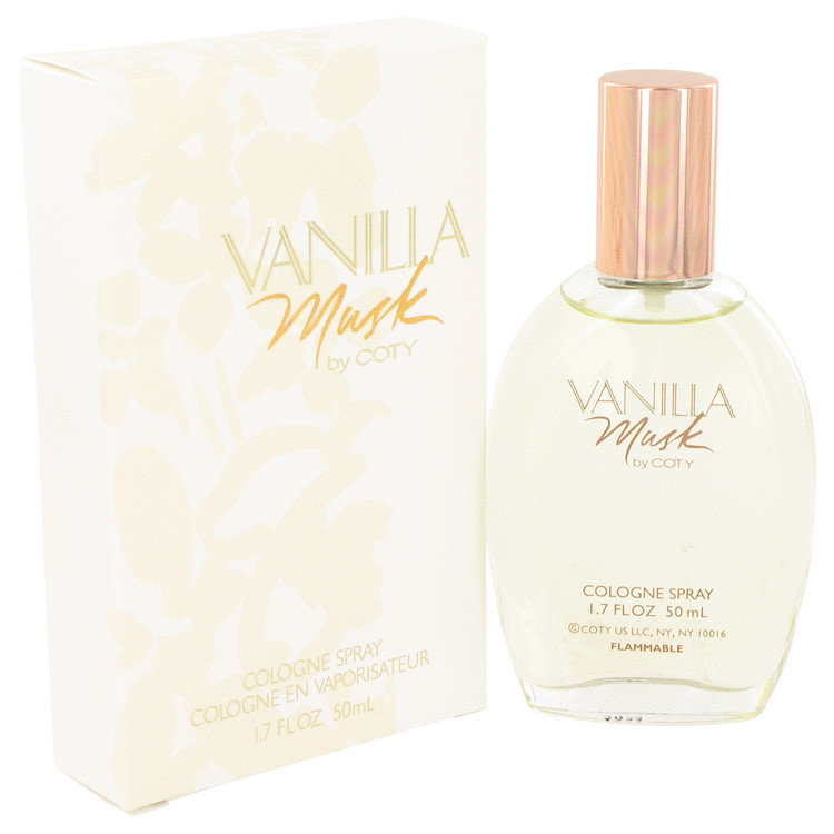 127698_ed10971bc7f51aa8c722c5aa31000c56 Coty Vanilla Musk Cologne Spray 50 Ml - Image 1
