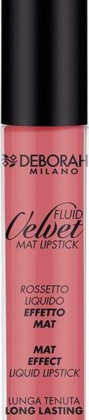 Deborah Milano Fluid Velvet Mat Lipstick - 02 Romantic Pink