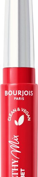 Bourjois Healthy Mix Clean Lip Sorbet - Red-Freshing 02, hydraterende lippenbalsem, vegan make-up, 1,7 g