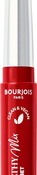 Bourjois Healthy Mix Clean Lip Sorbet - Sundae Cherry Sundae 01, hydraterende lippenbalsem, vegan make-up, 1,7 g