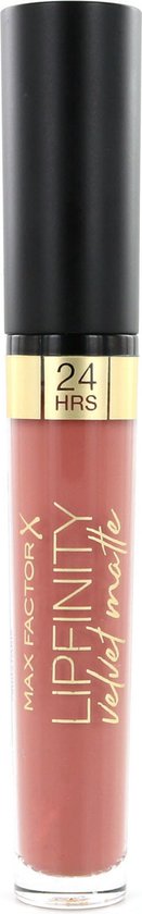 131x840-18 Max Factor Lipfinity Velvet Matte Lippenstift - 015 Nude Silk Nude - Image 1