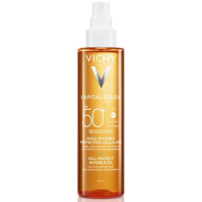 132791 Vichy Capital Soleil Spray Aceite Invisible Cell Protect Spf50 200 ml - Image 1