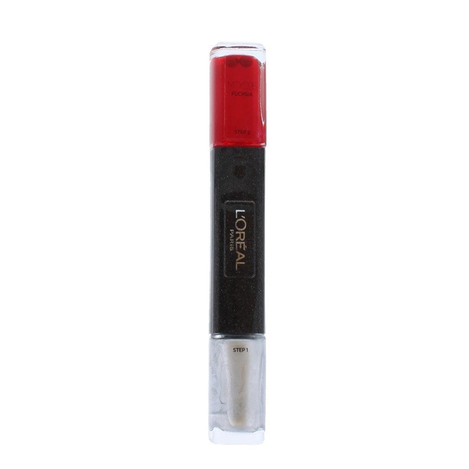 133186_9e61937e9701559e48ec47c4068d70af L OREAL INFAILLIBLE DUO BARRA DE LABIOS FUCSHIA 1UN - Image 1