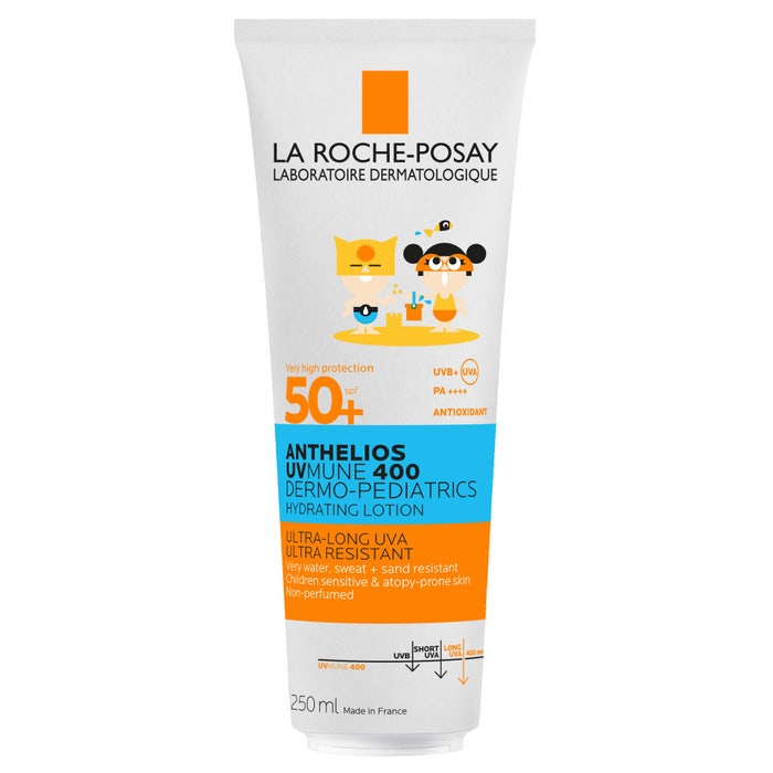 135249 La Roche Posay Anthelios Uv-mune 400 Dermopediatrics Moisturizing Milk Spf50+ 250 ml - Image 1