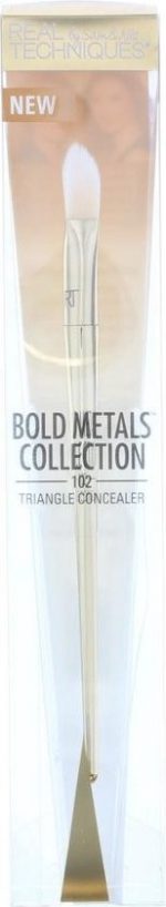 Real Techniques Bold Metals Collection 102 Triangle Concealer Base 01443 Make Up Brush - Image 4