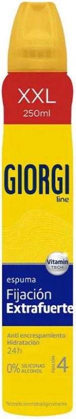 Styling Mousse Giorgi Nº4 Extra strong (250 ml) - Image 3