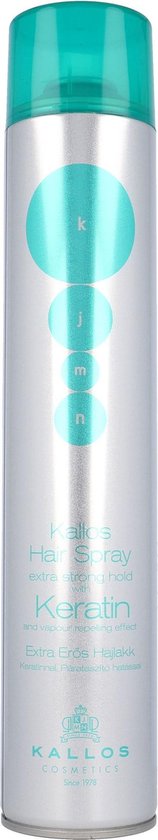 158x840-34 Extra Vasthoudende Haarspray Kallos Cosmetics Keratine 750 ml - Image 1