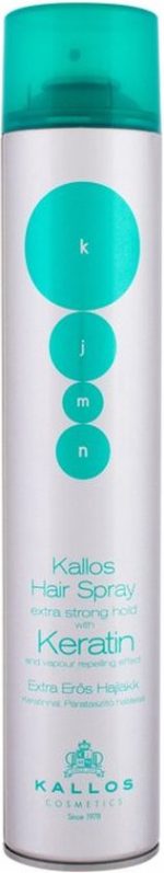 Extra Vasthoudende Haarspray Kallos Cosmetics Keratine 750 ml - Image 3