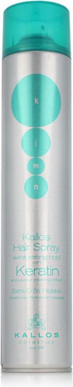 Extra Vasthoudende Haarspray Kallos Cosmetics Keratine 750 ml - Image 2