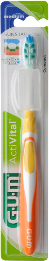159x840-34 Eraser Dental Activital Medium 1 Pc - Image 1