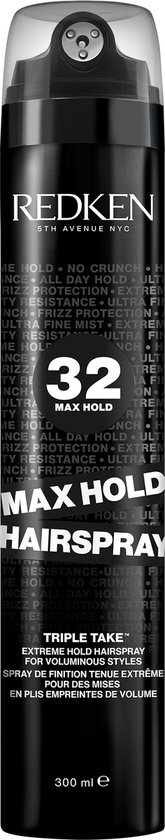 165x840-32 Redken Max Hold Hairspray – Highest hold hairspray voor ultieme controle – 300 ml - Image 1