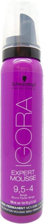 Semi-Permanente Kleur Igora Expert Schwarzkopf 4045787292336 9,5-4 Mousse (100 ml) - Image 4