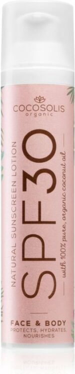 Natural Sunscreen Lotion By Cocosolis #spf30 - Image 2