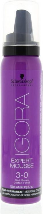 Semi-Permanente Kleur Igora Expert Schwarzkopf 7-65 Mousse (100 ml) - Image 2