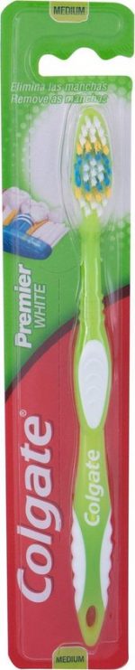 Colgate - Premier White Medium Toothbrush - Zubní kartáček - Image 2