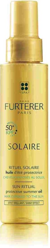 171x840-52 Solar Sunscreen Oil For Hair 100 Ml By Rene Furterer 100 Ml - Image 1