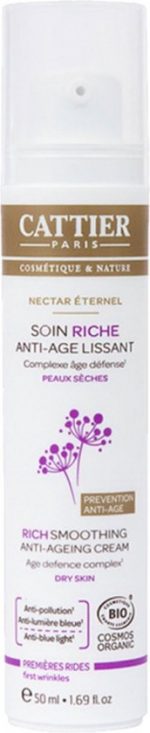 Cattier Nectar Éternel Organic Rijke Gladmakende Anti-Ageing Verzorging 50 ml