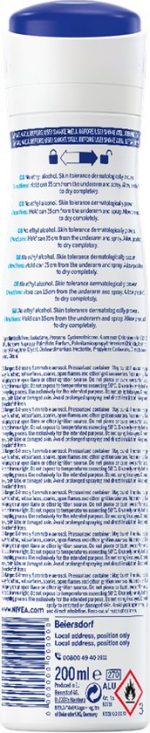 Black & White Invisible Fresh Deodorant By Nivea 200 Ml - Image 2