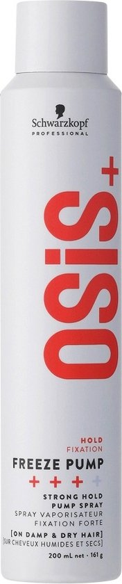 176x840-4 Schwarzkopf - OSiS+ Hold Freeze Pump Strong Hold Pump Spray - 200ml - Image 1
