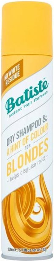 176x840-55 Batiste - Dry Shampoo Hint of Colour Light Blond 200 ml - Image 1