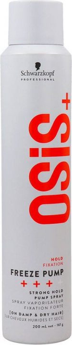 Schwarzkopf - OSiS+ Hold Freeze Pump Strong Hold Pump Spray - 200ml - Image 4