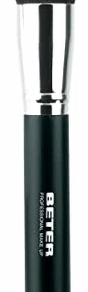 BROCHA MAQUILLAJE kabuki plana pelo sintético 17 cm