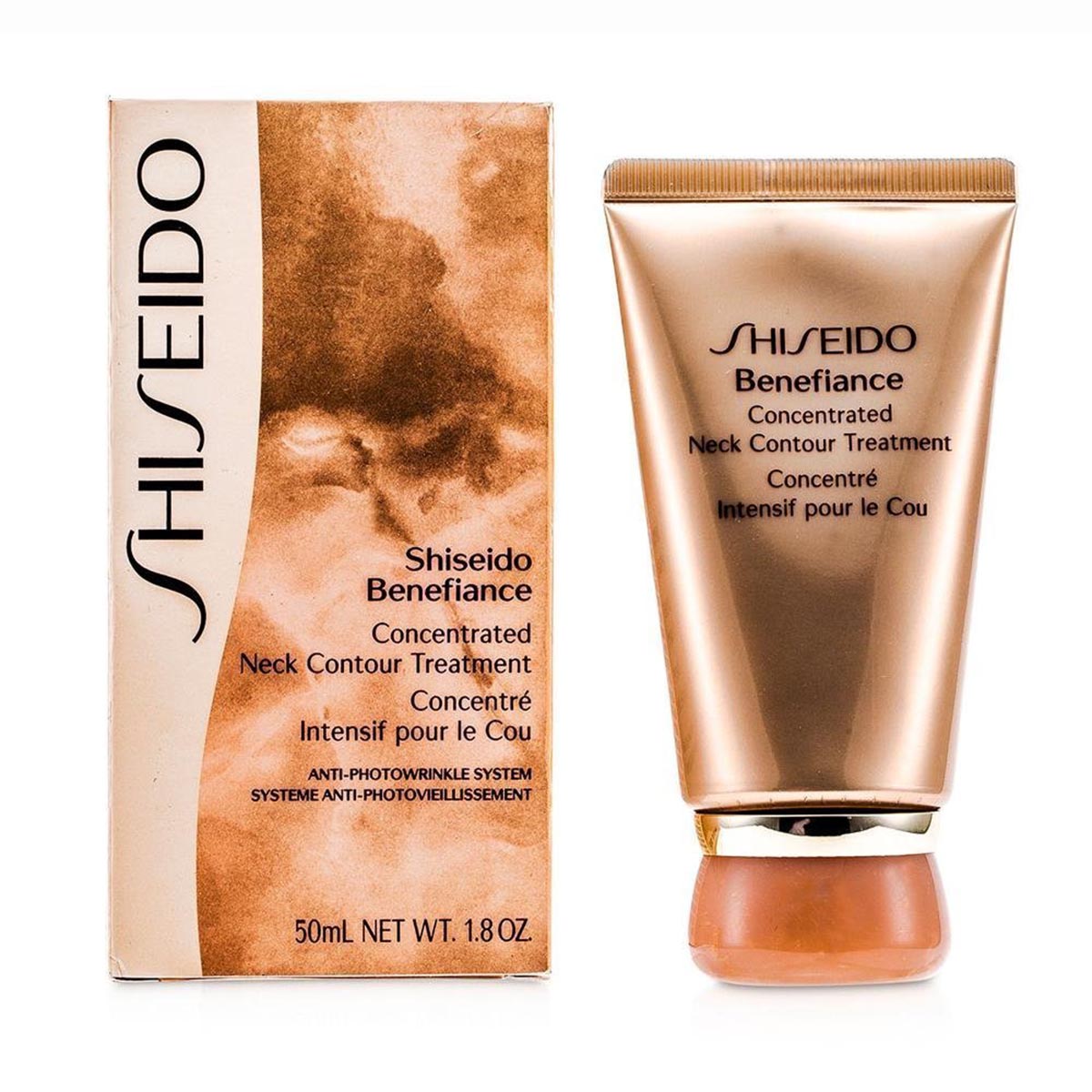 18411_4f0e6e4bd5ae0d8a44e4333a98affc1e Shiseido Huidverzorging Benefiance Concentrated Neck Contour Treatment Creme Anti aging 50ml - Image 1