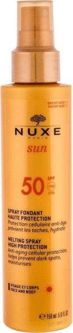 Nuxe Sun High Protection Melting Spray SPF 50 150ml - Image 4