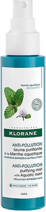 A Aquatic Mint Purifying Anti-pollution Mist By Klorane 100 Ml - Image 4