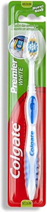 Colgate - Premier White Medium Toothbrush - Zubní kartáček - Image 3