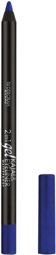 187x840-48 Deborah Milano 2-in-1 Kajal& Gel Pencil eyeliner 1,4 g Kohl 3 Blue - Image 1