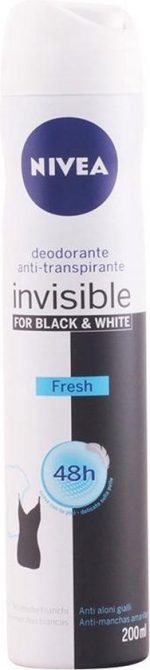 Black & White Invisible Fresh Deodorant By Nivea 200 Ml