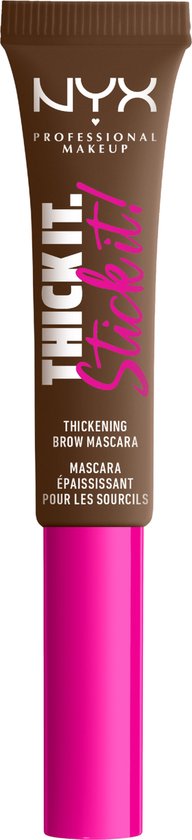 192x840-161 NYX Professional Makeup - Tick It. Stick It! Brow Mascara - #06-brunette 1 U - Image 1