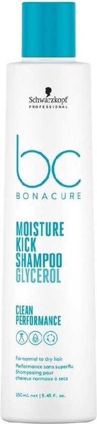 193x840-7 Schwarzkopf Bonacure Moisture Kick Shampoo 250ml - Normale shampoo vrouwen - Voor Alle haartypes - Image 1